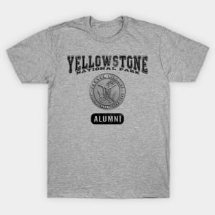 Canyon Village Alumni Yellowstone National Park (for light items) T-Shirt